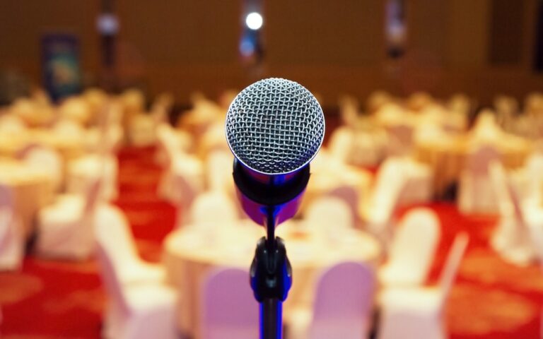 Microphone for Wedding Speech-Toast