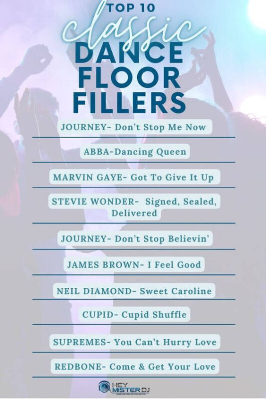 Top 10 Ten Classic Dance Floor Fillers