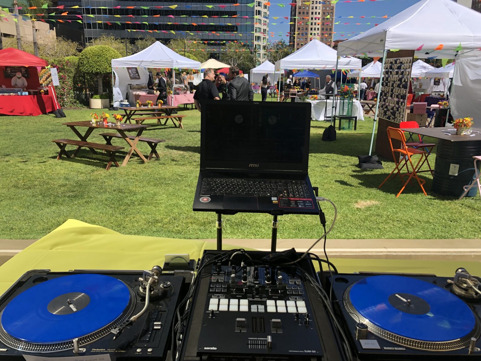 DJ Booth options to add "WOW" factor DJ Tips How to hire a wedding DJ