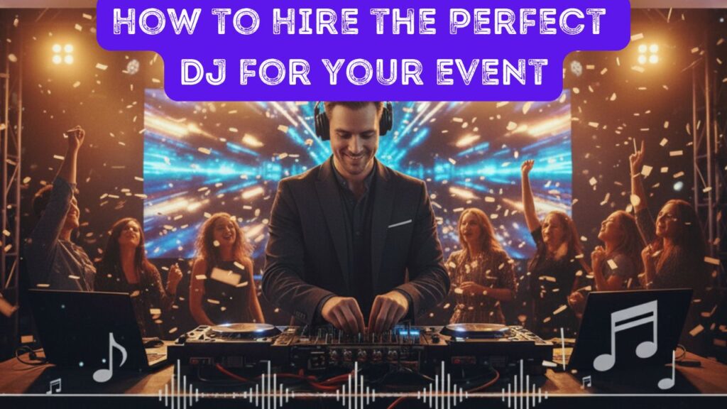 How to hire the best DJ for your event