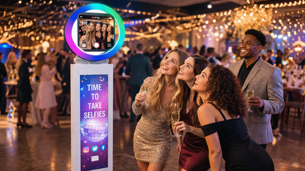 Selfie Station Photo Booth Rental Los Angeles