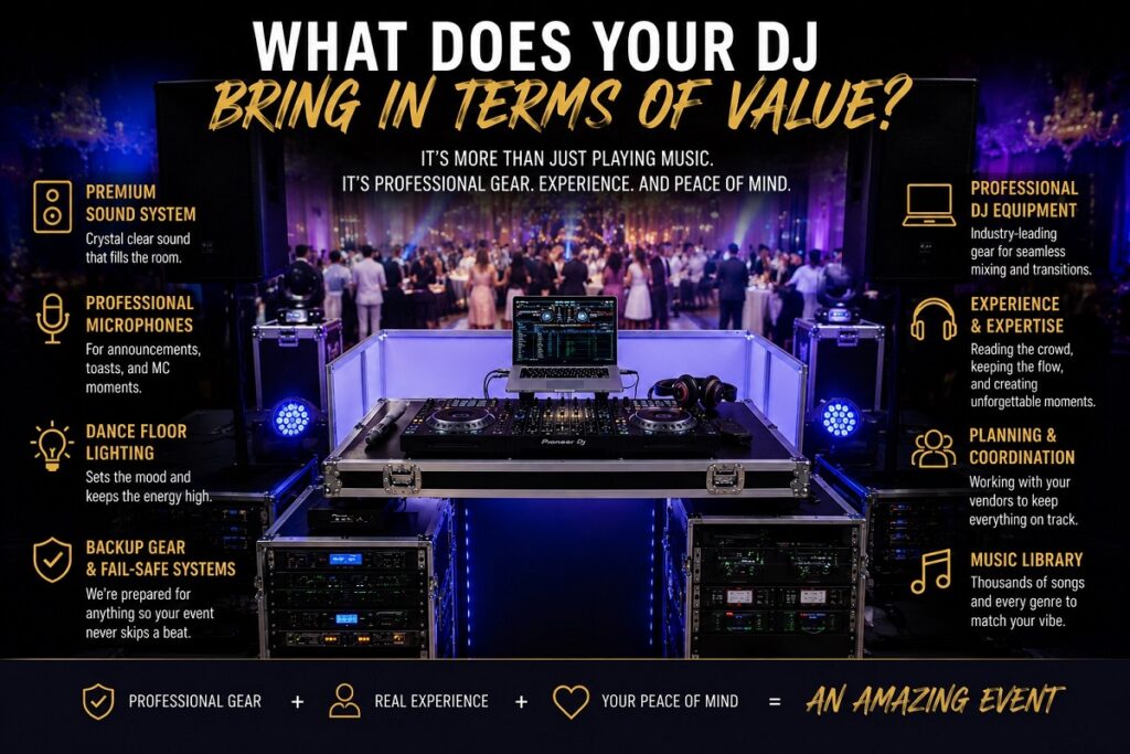 What does your DJ bring in terms of Value